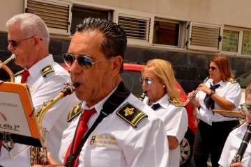 San Ignacio de Loyola se despide de sus fiestas en La Majadilla-Telde (Foto Francisco Javier Santana)